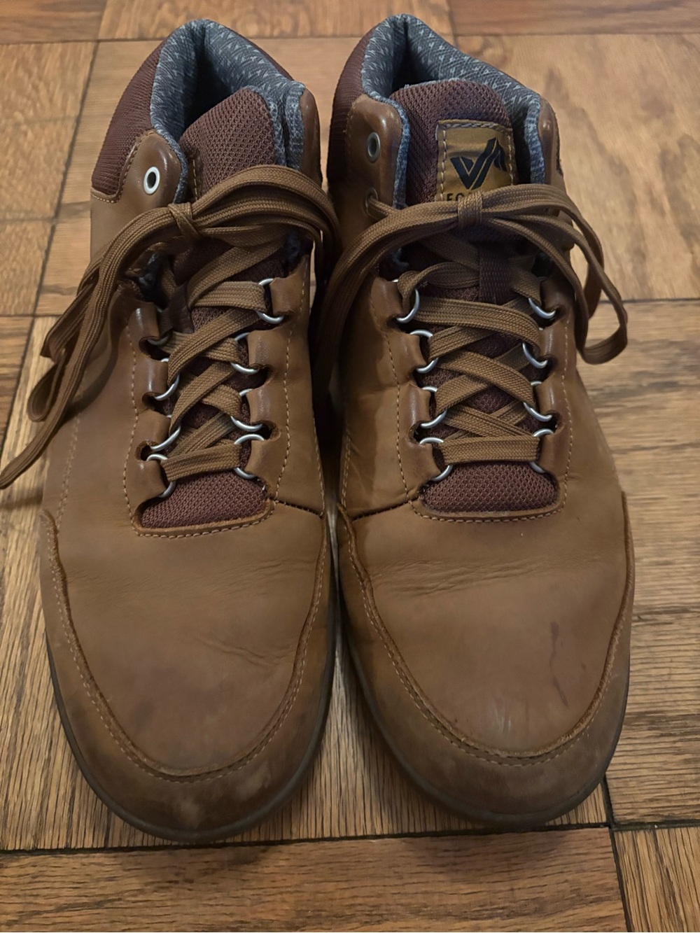 Forsake Men's Brown Waterproof Lace-Up Shoes